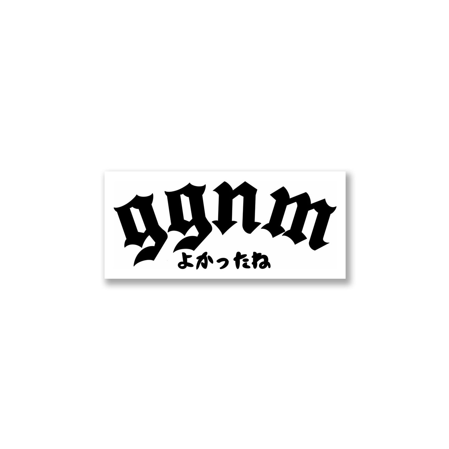 GGNM OG LOGO DECAL